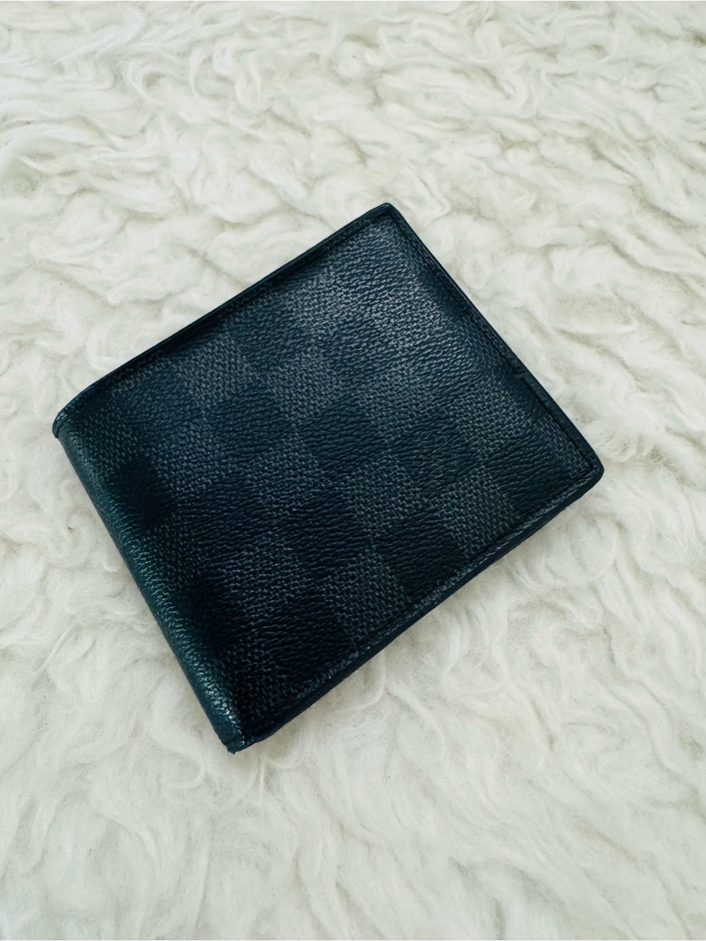Louis Vuitton Black Damier Graphite Bifold Wallet